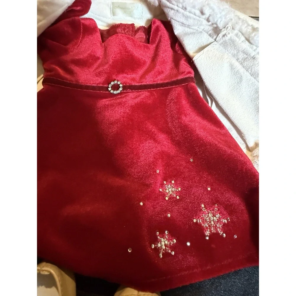 American Girl Retired Radiant Gemstone Dress And Jacket W/ Shoes 2003